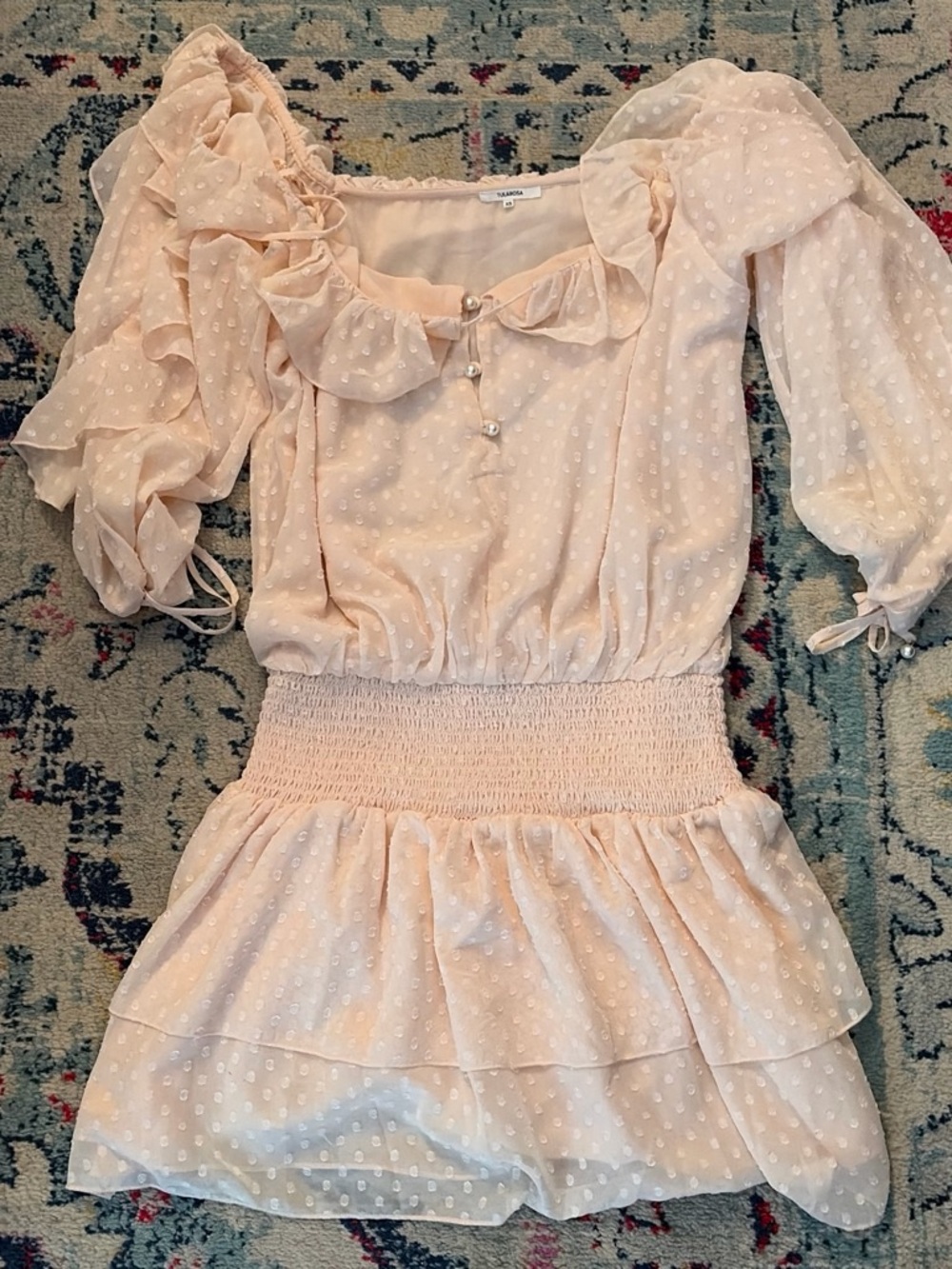Pink tulsarosa mini dress